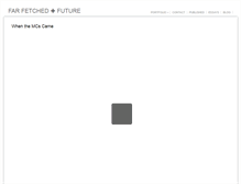Tablet Screenshot of farfetchedfuture.com